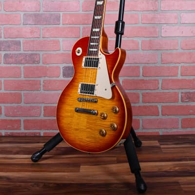 Gibson Custom Historic R9 Les Paul Standard 1959 Reissue Figured Maple Top Washed Cherry VOS 2004 w/OHSC image 5