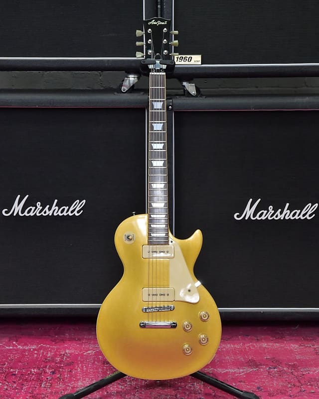 Aria Pro II Gold Top Les Paul p90s '56 Reissue, late 90's
