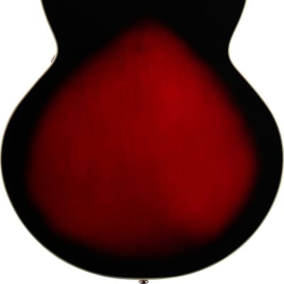 Ibanez AF75 AF Artcore Hollow Body Electric Guitar, Transparent Red Sunburst image 3