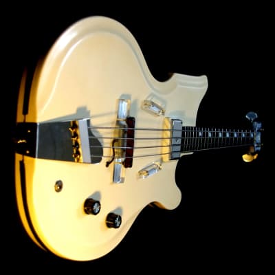 National VAL PRO "85"  1961 White. RES-O-GLAS. Extremely Rare. Great Condition. Tone image 14