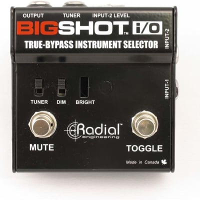 Reverb.com listing, price, conditions, and images for radial-bigshot-i-o