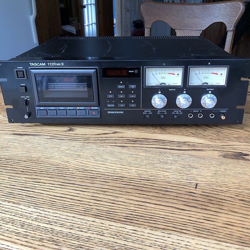 TASCAM 112RMkII 1980-1990s - Black