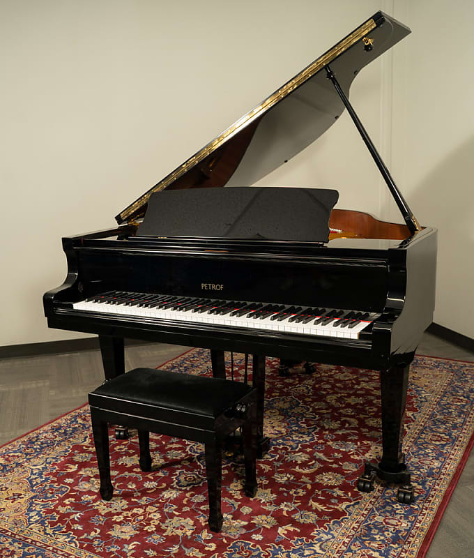 Petrof Grand Piano | Polished Ebony image 1