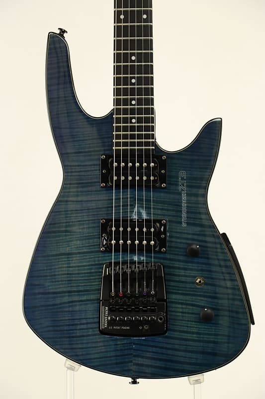 Used Steinberger ZT3 HEADLESS GUITAR Electric Guitar Blue 6