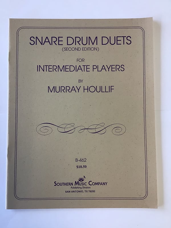 Snare Drum Duets For Intermediate Players Houllif Reverb