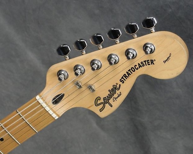 Fender Squier 20th Anniversary Stratocaster Strat, Black | Reverb