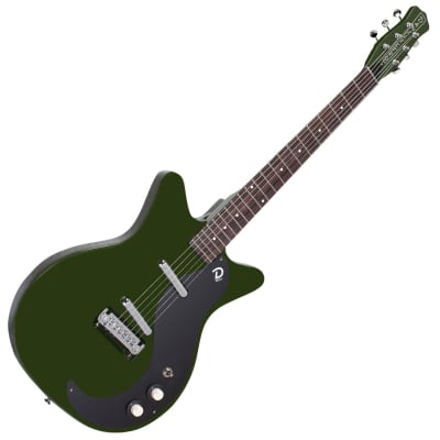 Danelectro Blackout '59M NOS+ Electric Guitar ~ Green Envy image 3
