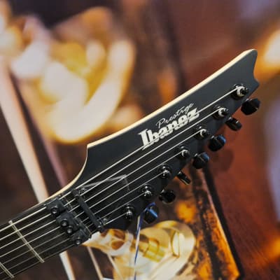 Ibanez RGDR4327-NTF Prestige Series E-Guitar 7 String Natural Flat + Hardcase image 7