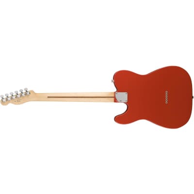 Fender Deluxe Nashville Telecaster Electric Guitar, Pau Ferro Fingerboard, Fiesta Red image 10