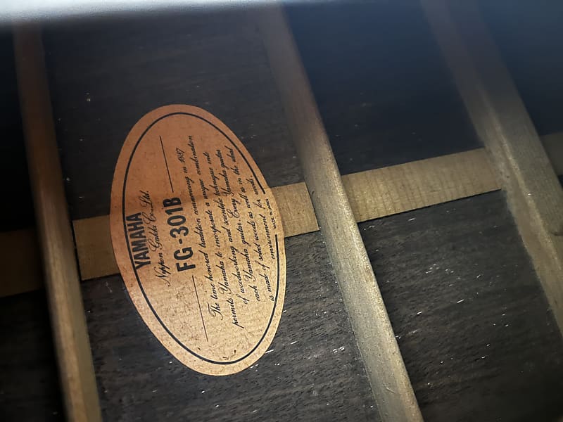 さみ YAMAHA FG301B ジャパンビンテージ　比較的美品 □ YAMAHA ヤマハ FG-301B ギター 中古 現状品 210806Y3246
