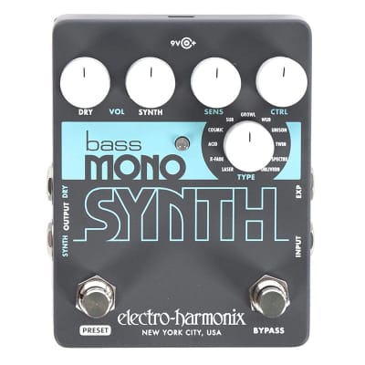 Electro-Harmonix Bass Mono Synth | Reverb Electro-Harmonix Bass Mono Synth | Reverb