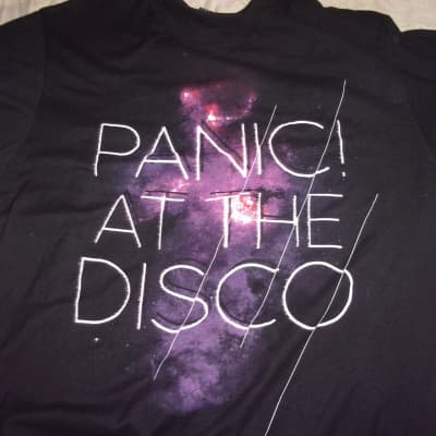 Panic at the Disco Band Shirt T shirt black mint adult Large P!ATD image 1