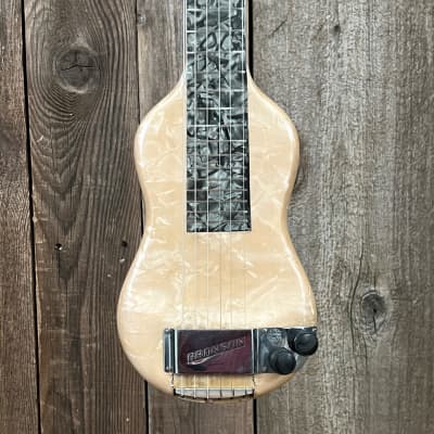 Bronson Melody King Lap Steel and Amp 1935ish - Mother Of Pearl image 21
