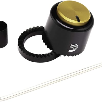 D'Addario Accessories LokNob Pro Large - Black/Gold, PW-LNPL-01BG image 1