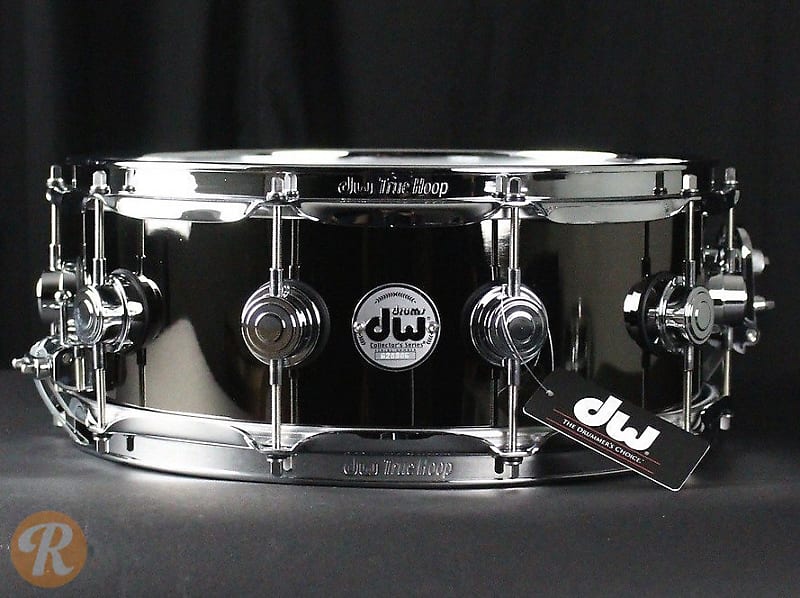 DW Collector's Series Black Nickel Over Brass 5.5x14" Snare Drum image 2