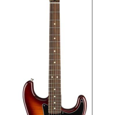 Fender Player Plus Top Stratocaster Electric Guitar, Tobacco Burst, Pau Ferro Fingerboard image 5