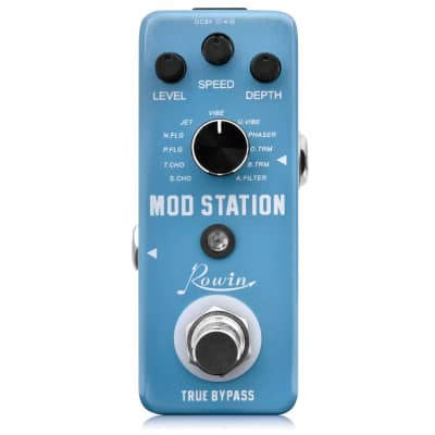 Rowin LEF-3808 Mod Station 11 Mod Effects MicroPedal image 3