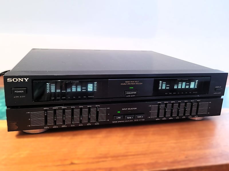 Sony SEQ V7700 7 Band Graphic Equalizer Tested  			