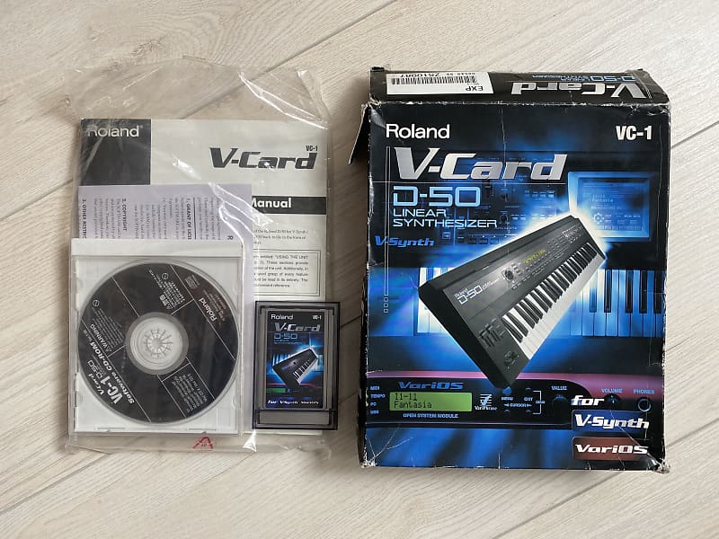 RolandVC-1  D-50 V-card - VC1 D50 Voice-card image 1