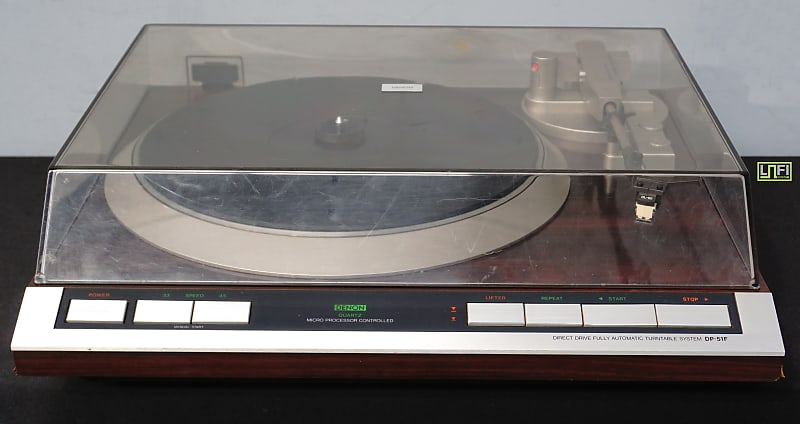 Denon DP-51F 80's Automatic Vintage Direct Drive Turntable Vinyl