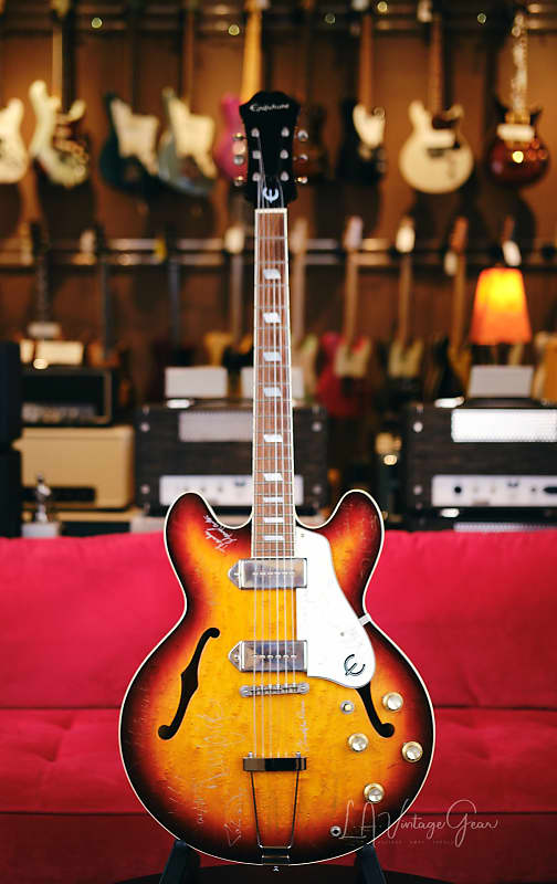 John mayer on sale epiphone casino