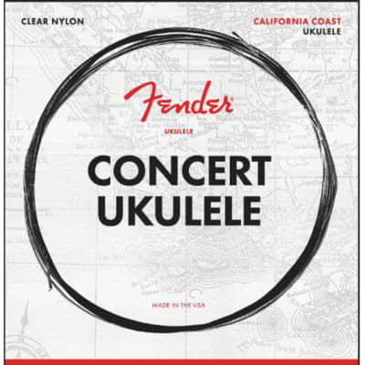 Fender California Coast Concert Ukulele Strings - Strings image 1