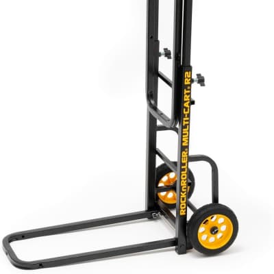 Rock-N-Roller R2RT (Micro) 8-in-1 Folding Multi-Cart/Hand Truck/Dolly/Platform Cart/26" to 39" Telescoping Frame/350 lbs. Load Capacity, Black image 6