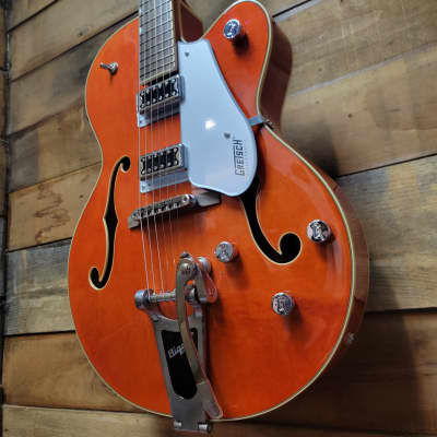 2021 Gretsch G5420T Electromatic Hollowbody (Pre-Owned) - Transparent Orange w/ Bigsby image 2
