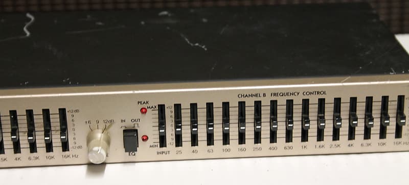 Vestax 9 BAND EQUALIZER GEQ Vestax GE-30A Dual 15 band