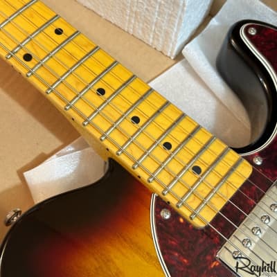 G&L Tribute ASAT Classic Bluesboy Sunburst Semi Hollow Body Electric Guitar image 8