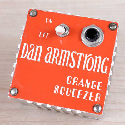 Dan Armstrong Orange Squeezer Compressor Guitar Effects