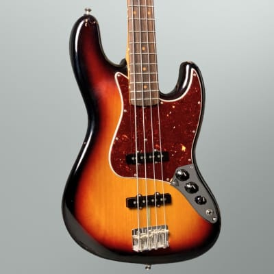 Fender American Original 60’s Jazz Bass 2018 - 3-Color Sunburst image 2