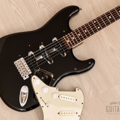 1983 ESP 400 Series ST465 Vintage S-Style Guitar Black, One-Owner w/ Case, Japan image 18