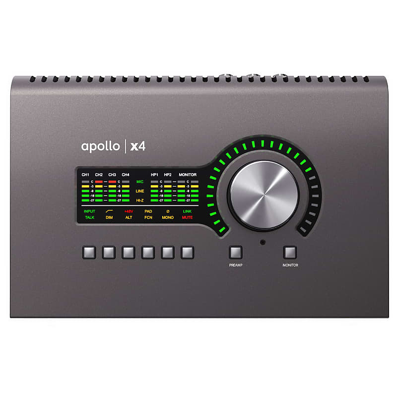 Universal Audio Apollo x4 QUAD Thunderbolt 3 Audio Interface image 1