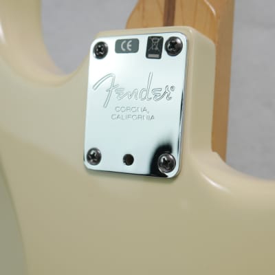 LH Fender American Standard Stratocaster 2011 Electric Guitar Olympic White Left-Handed image 5