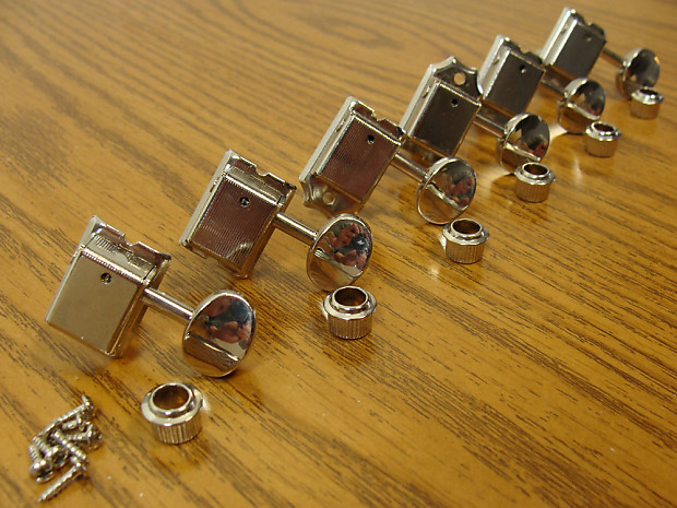 Vintage 60s Fender Strat Tele TUNERS Tuning Pegs Stratocaster Telecaster Guitar