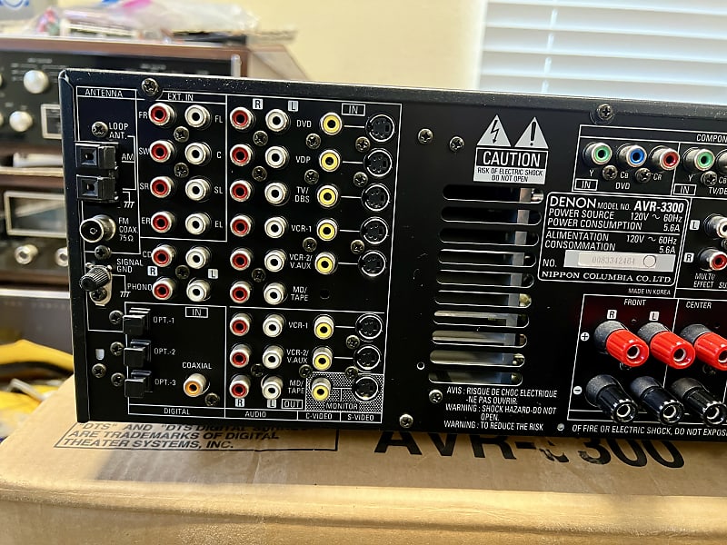 DENON AVサラウンドレシーバーAVR-3300 AVR-3300 - 5.1 channel 140 Watt AV Receiver | Denon - United