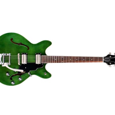 Guild Starfire I Double Cutaway Electric Guitar - Emerald Green image 4