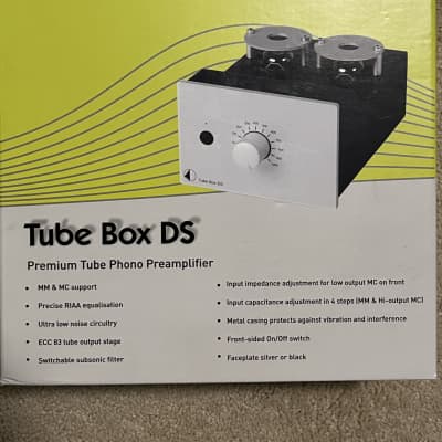Pro-Ject Tube Box DS Phono Preamplifier (Black) (Mint - 2020) image 6