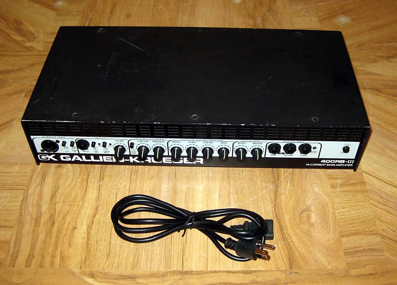 Gallien Krueger 400RB Mark III Bass Amp Head Reverb