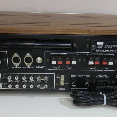 SANSUI 7000 STEREO RECEIVER WORKS PERFECT SERVICED FULLY RECAPPED MINT CONDITION image 10