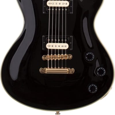 Schecter Tempest Custom Electric Guitar, Black image 3
