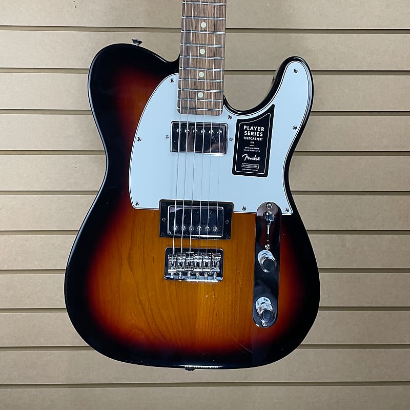 Fender Player Series Telecaster HH w/Pau Ferro Fretboard in 3-Tone Sunburst + FREE Shipping #851 image 1