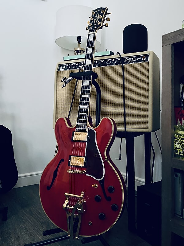 Gibson ES-355 with Bigsby Cherry 2014 - 2017 | Reverb