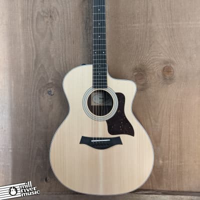 Taylor 214ce Grand Auditorium Cutaway Acoustic Electric Guitar w/Bag image 4