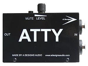 A Designs Audio ATTY Stereo Attenuator Passive Line-Level Control image 1