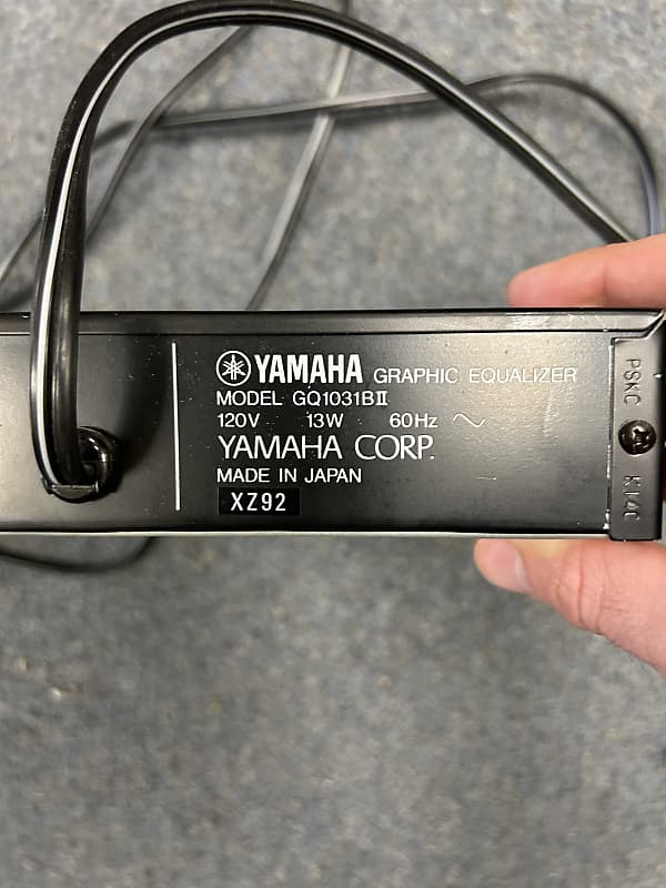 Yamaha Graphic Equalizer EQ GQ1031BII | Reverb