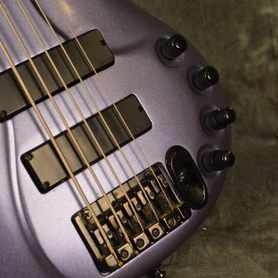 Ibanez EDC 705 Ergodyne Luthite 5 String Bass Deep Violet Flat w Deluxe Gigbag & FAST Shipping image 8