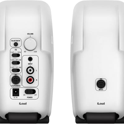 IK Multimedia iLoud Micro Monitor Bluetooth compact studio monitors (pair) White image 2