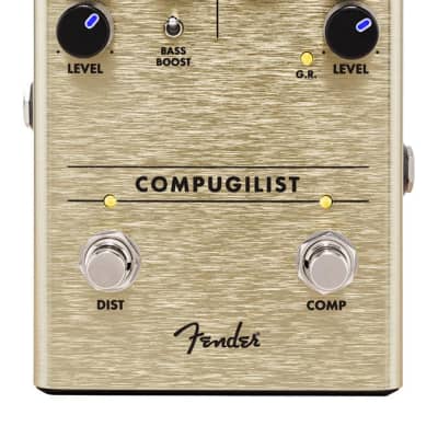 Compugilist Compressor/Distortion, effects pedal for guitar or bass for sale